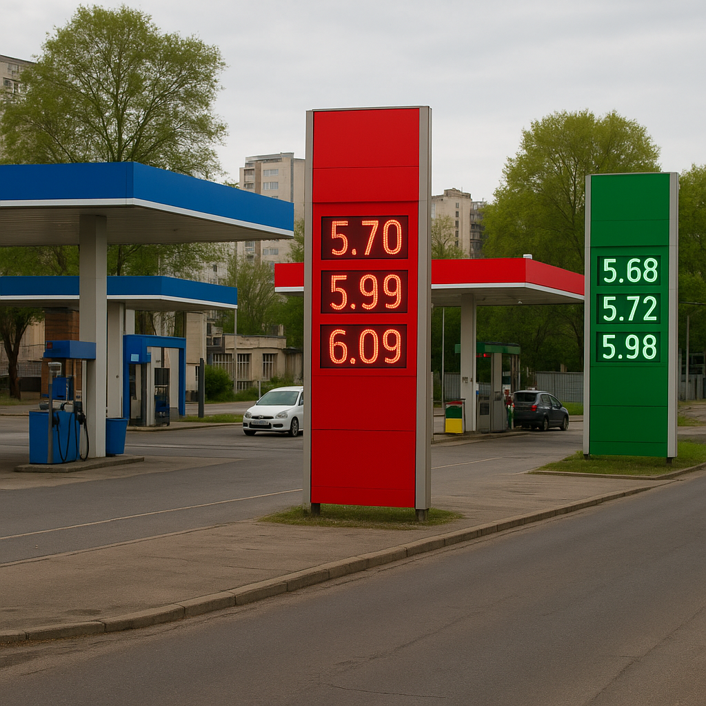 Co decyduje o tym, że stacje paliw mają różne ceny w tym samym mieście?