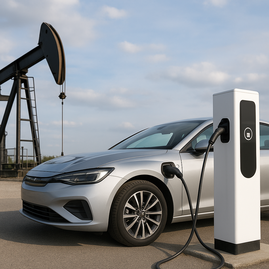 Czy samochody elektryczne naprawdę zmniejszą zapotrzebowanie na ropę?