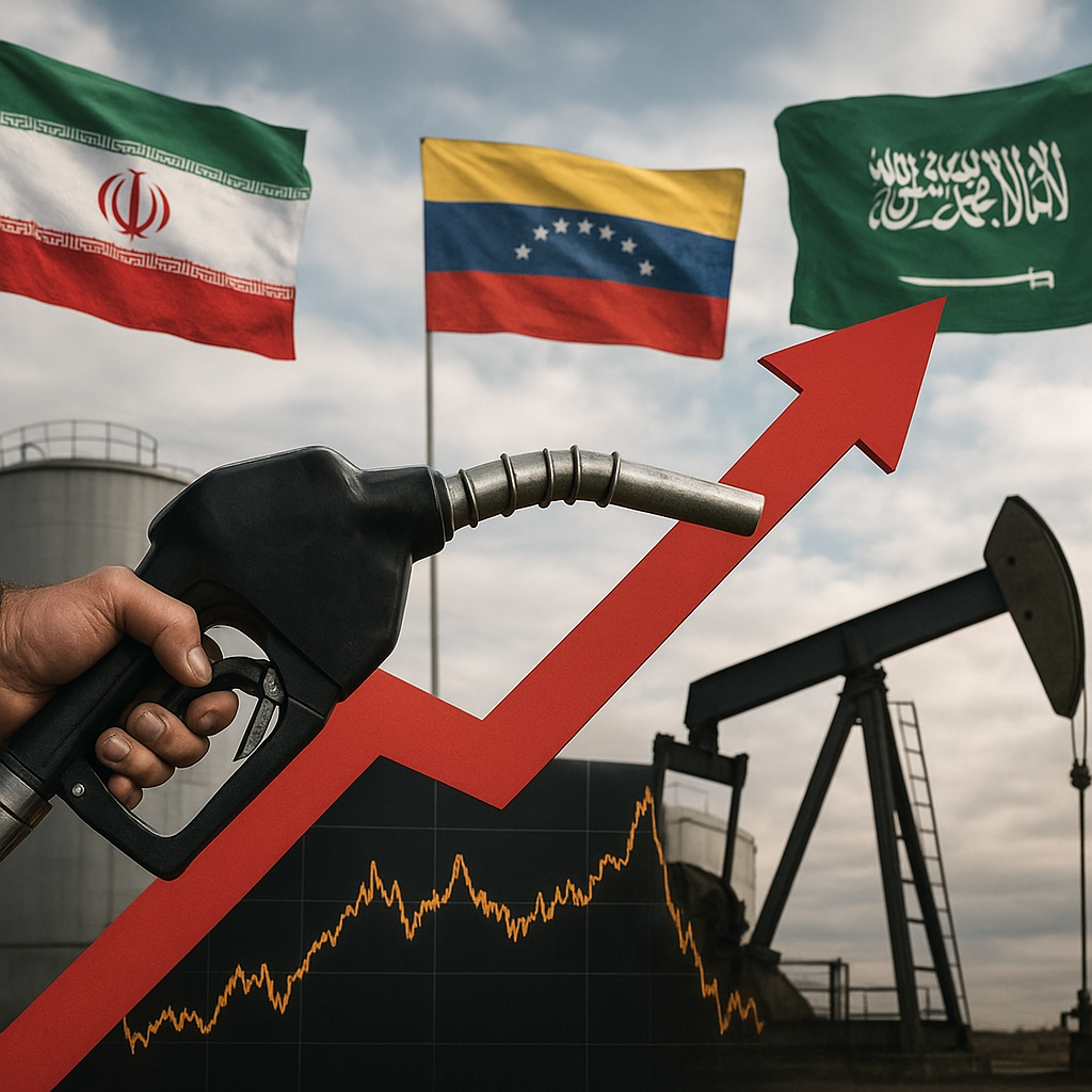 Wpływ wydarzeń geopolitycznych (Iran, Wenezuela, Arabia Saudyjska) na ceny paliw