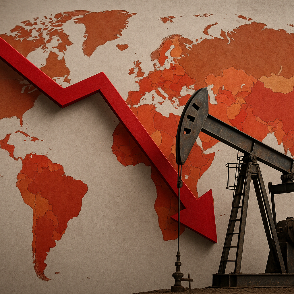 Jakie kraje najbardziej cierpią z powodu spadku cen ropy?