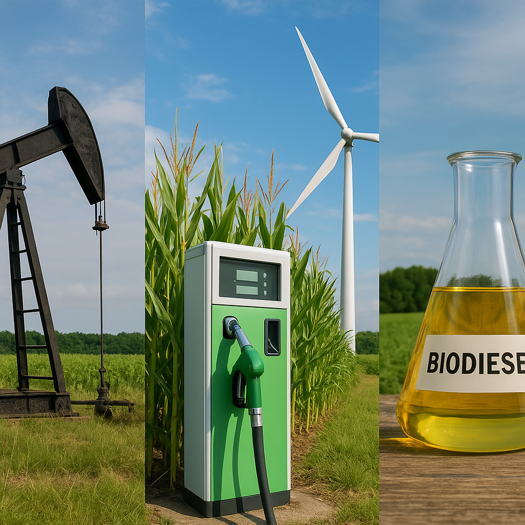 Jakie są alternatywy dla ropy naftowej w produkcji paliw?