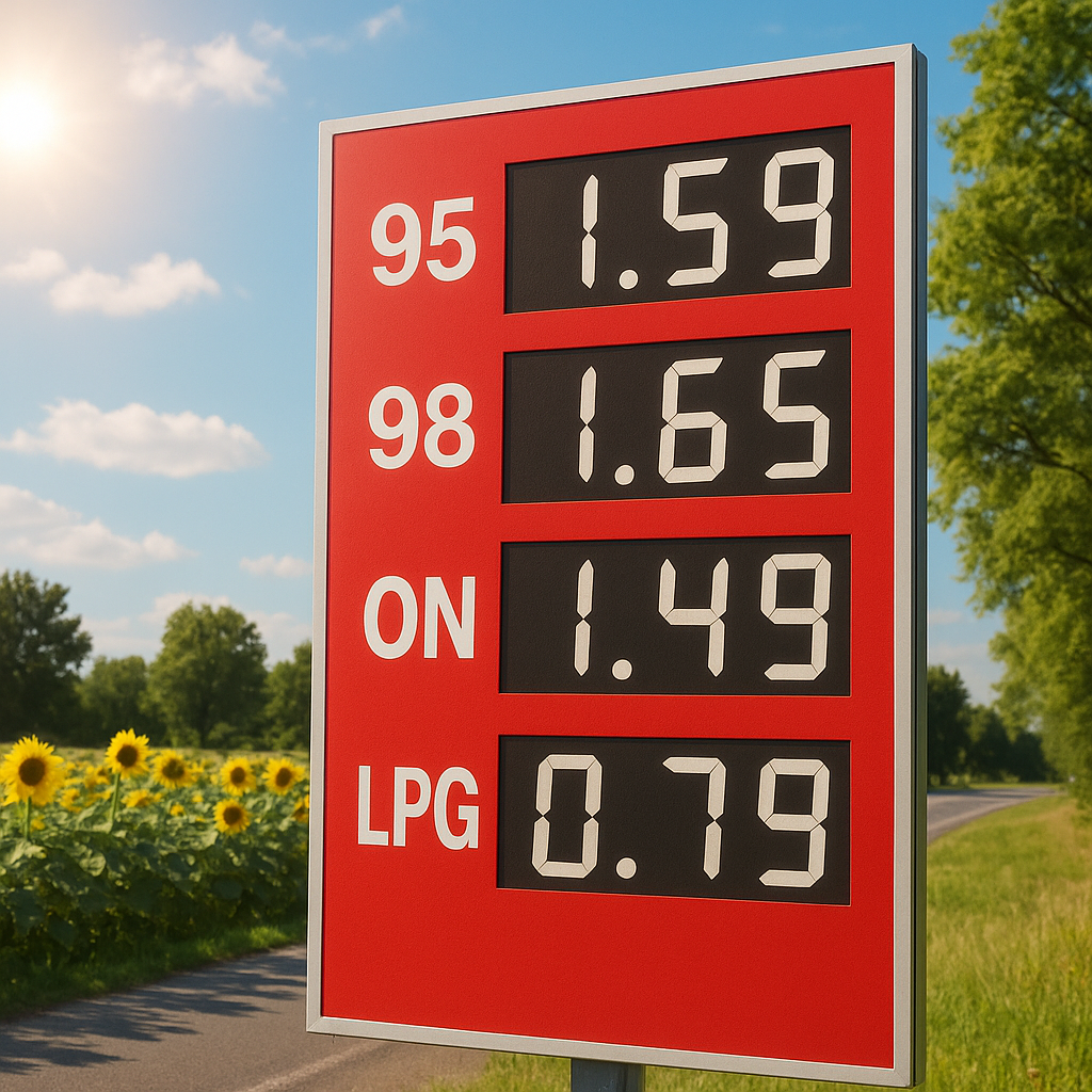 Jak zmieniają się ceny paliw w wakacje – sezonowe wzrosty i spadki