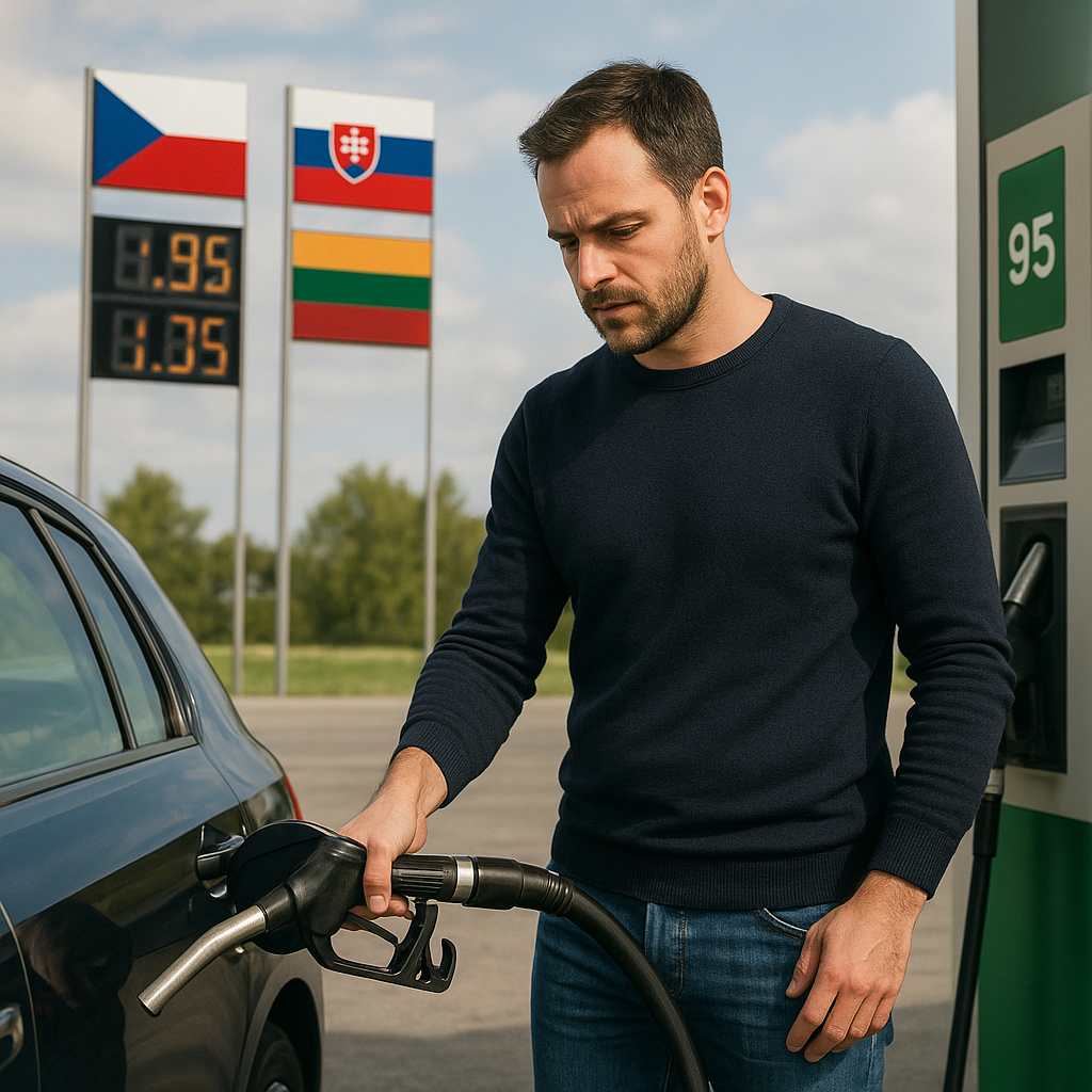 Czy tankowanie w Czechach, na Słowacji i Litwie się opłaca?