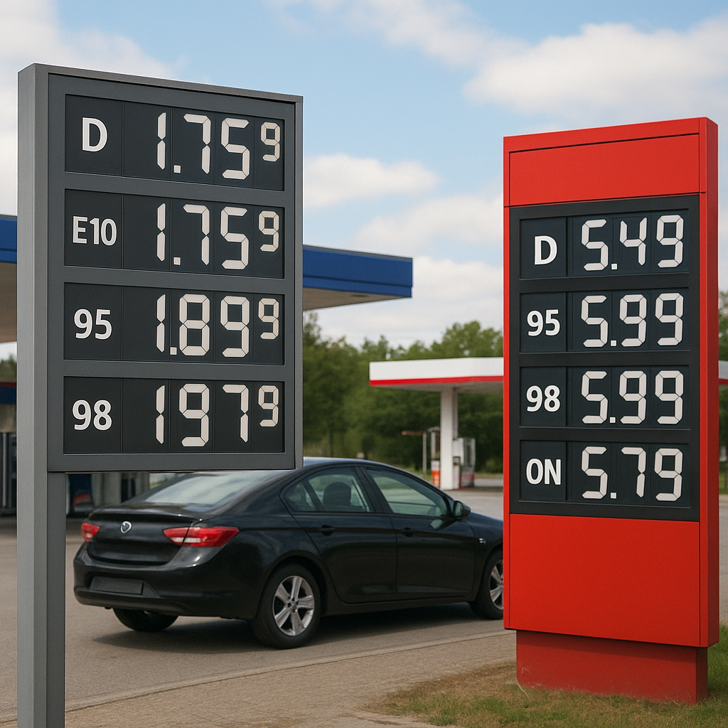 Czy tankowanie w Niemczech się opłaca? Porównanie z polskimi stacjami