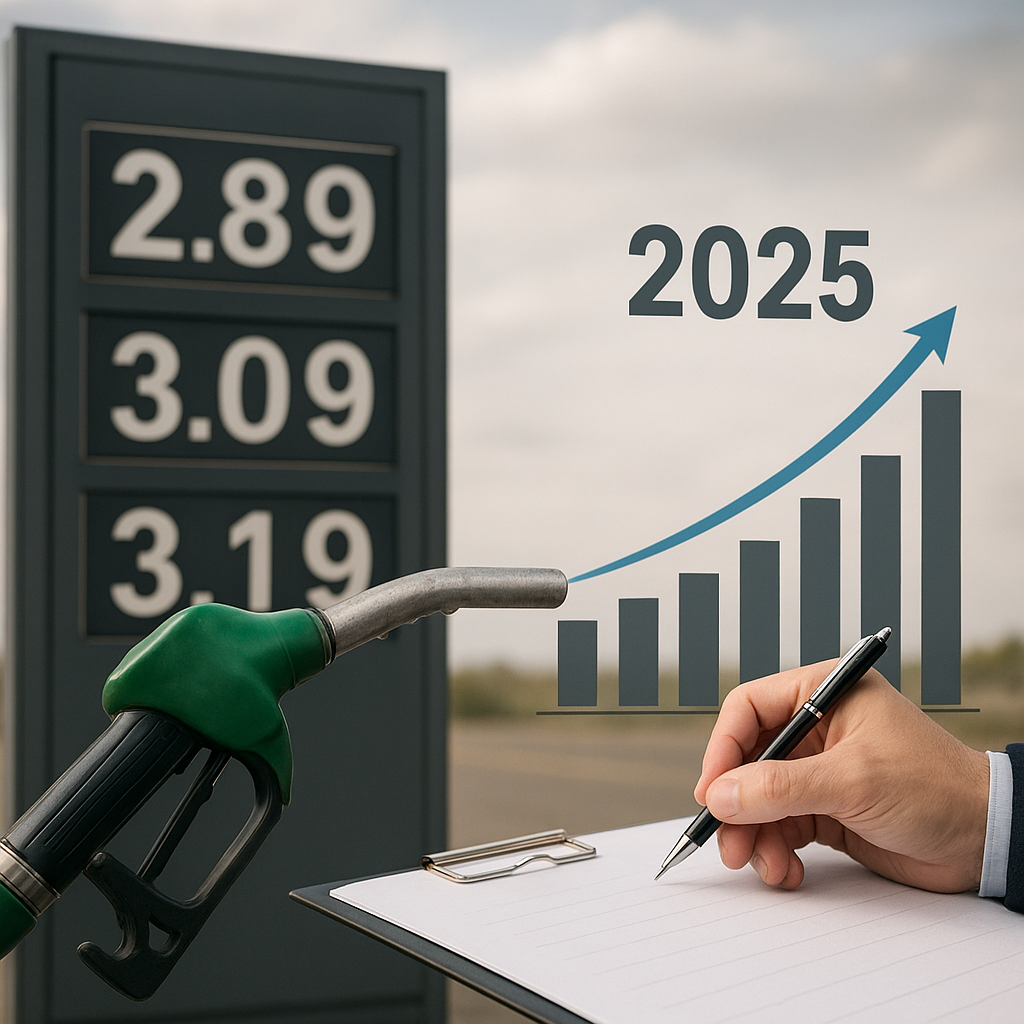 Ceny paliw w 2025 – kto prognozował najtrafniej?