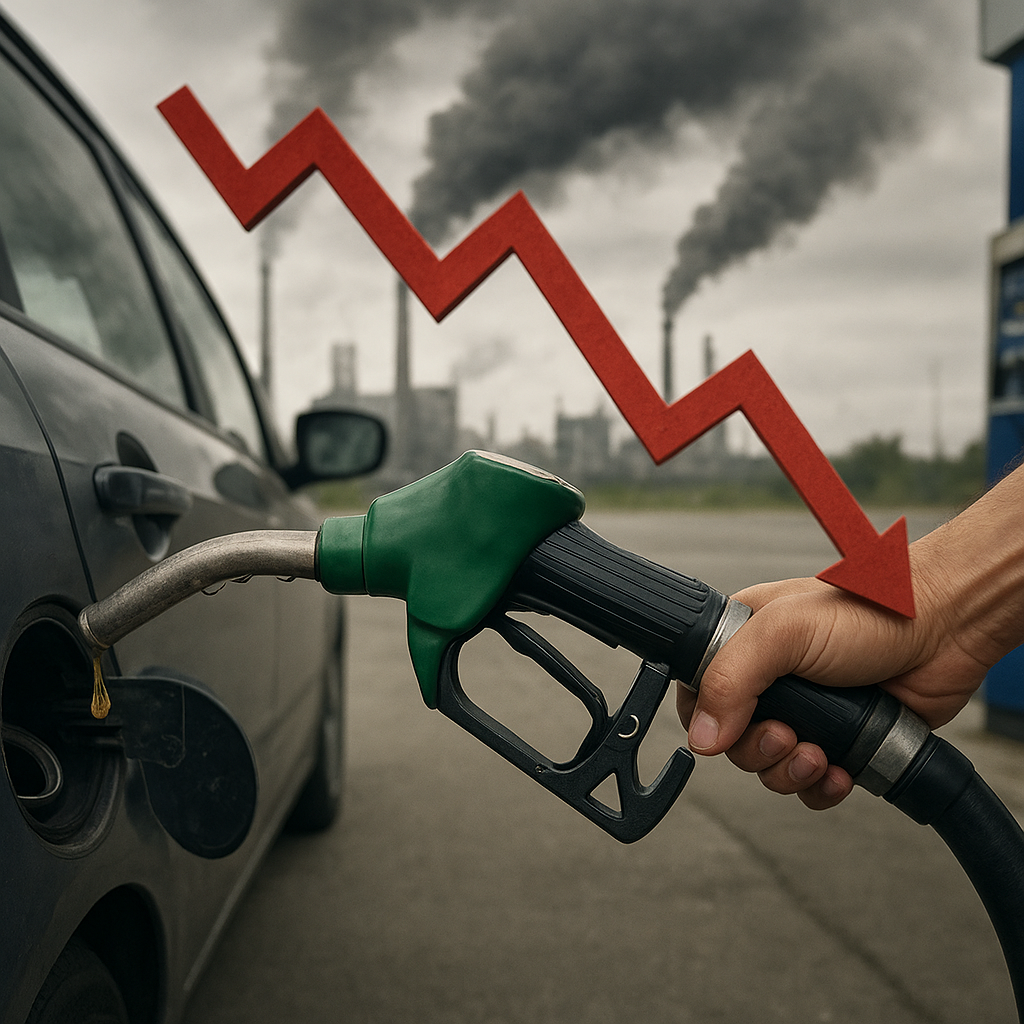 Jak tanie paliwo może zaszkodzić gospodarce