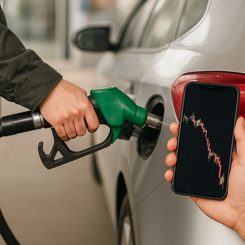 Czy warto śledzić kurs ropy przed tankowaniem?