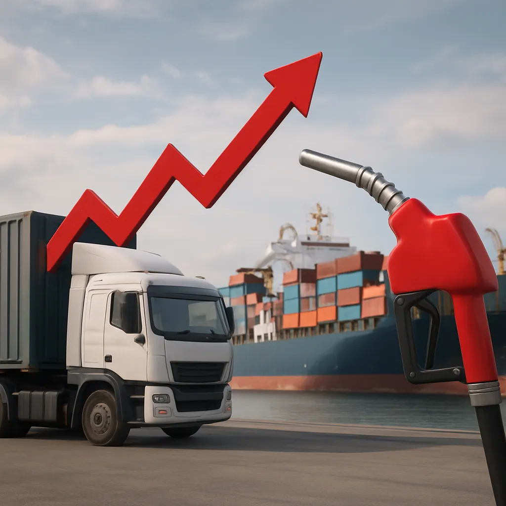 Jak zmieniają się koszty transportu towarów przy wzroście cen paliw?